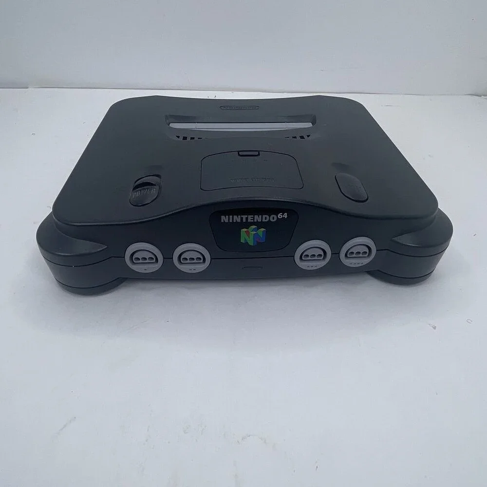 Black Nintendo 64 Control Deck NUS-001 (USA) Classic Console Only